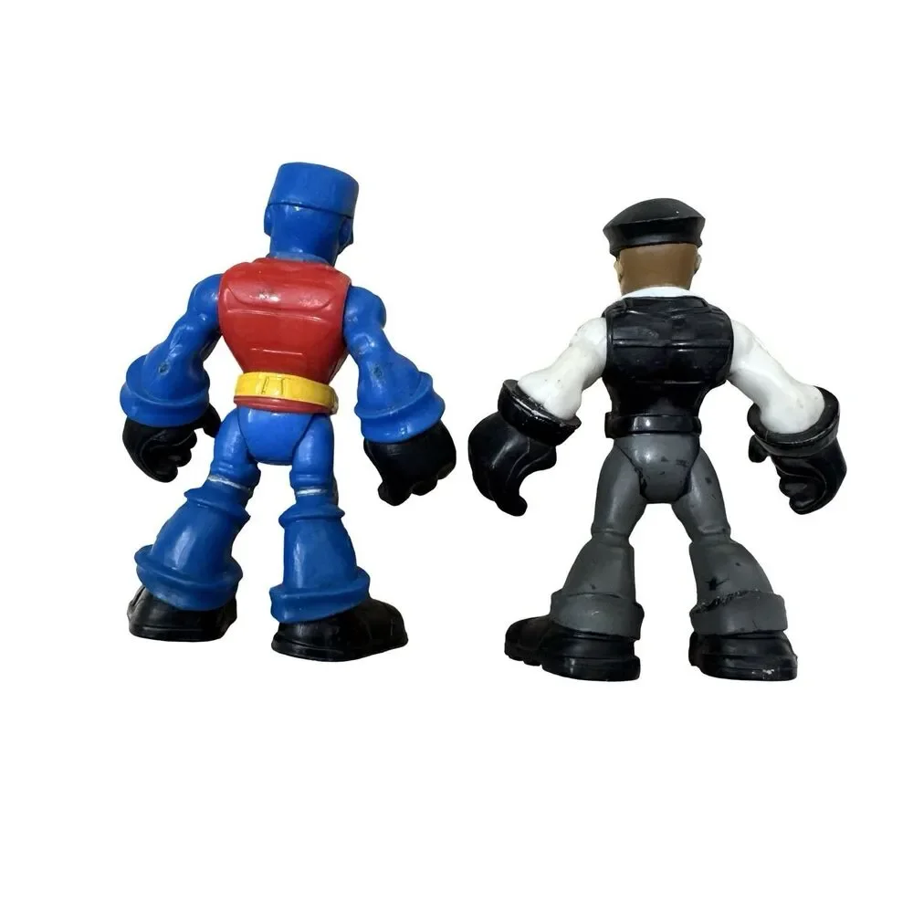Set Of 2 Playskool Heroes Transformers Rescue Bots Figures of Rescue Cutter